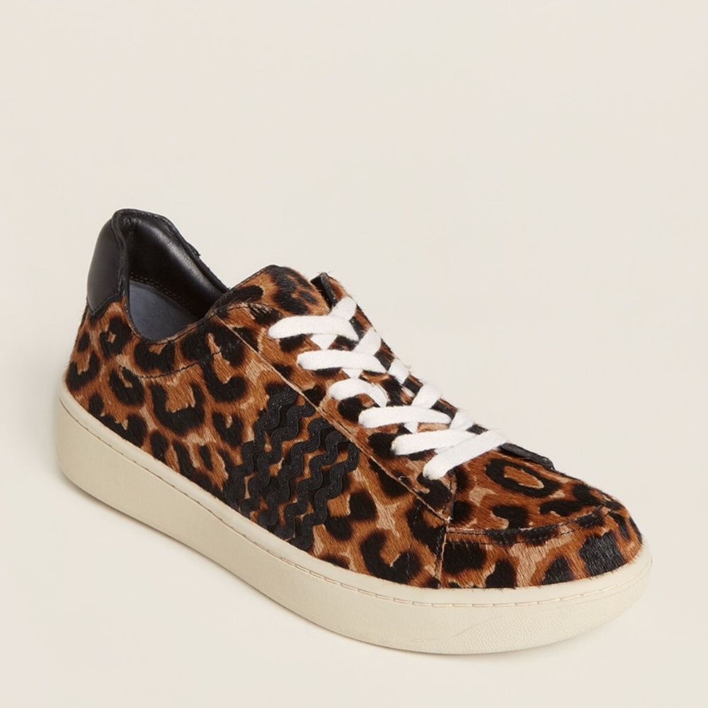 Loeffler Randall NIB! Leopard Sneakers $395 - Picture 10 of 16
